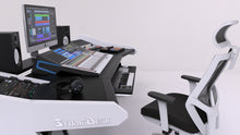 PRO LINE S Desk Black with Keyboard Pull out option - Bundle