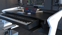 Enterprise Desk With Keyboard Pullout Option Black