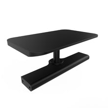 PRO LINE S Desk all Black With Pullout - FREE Speaker Shelves OUTLET DEAL