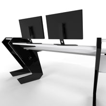 PRO LINE Classic SL Desk all Black with Pull out option Bundle